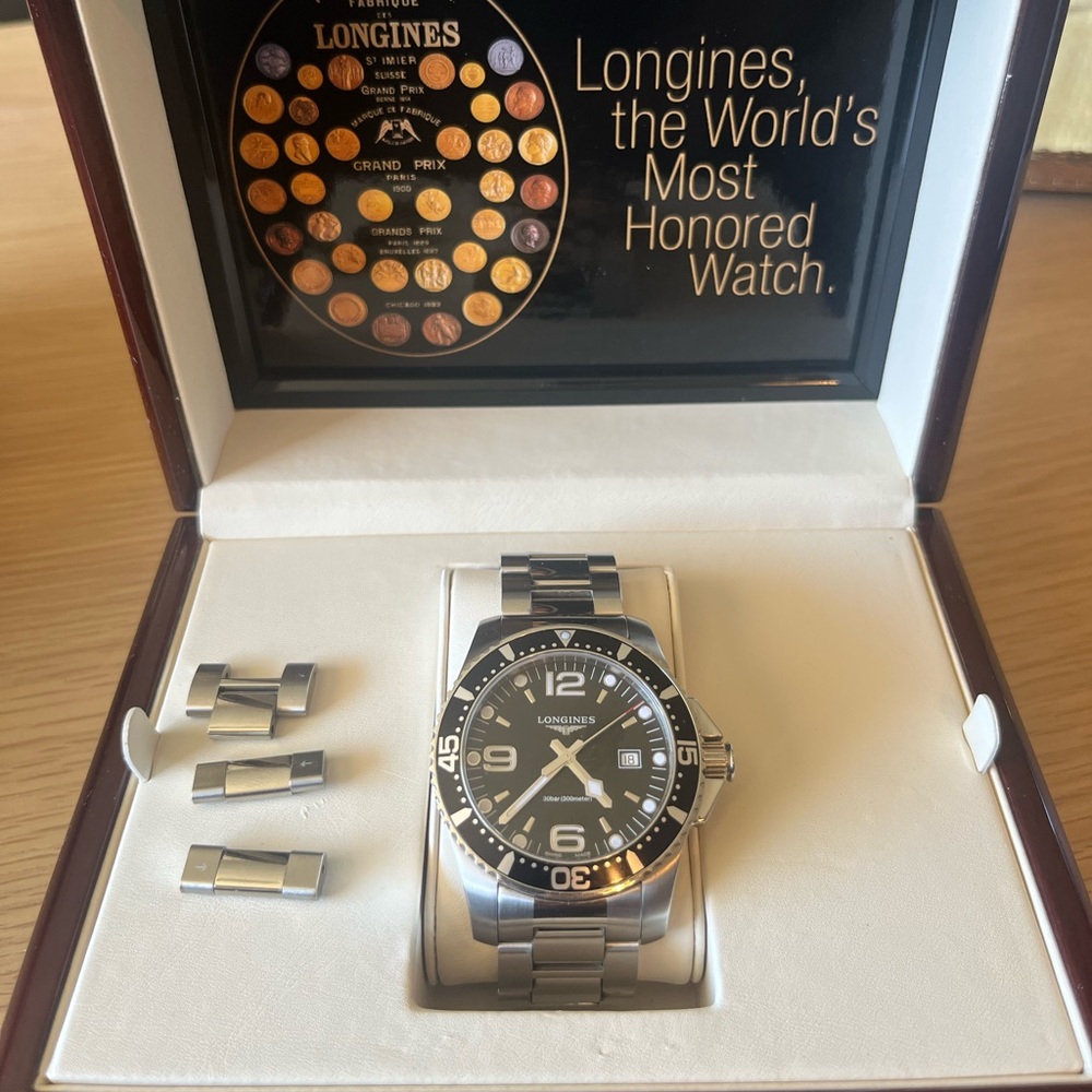 Longines Hydroconquest Quartz Watch 43mm